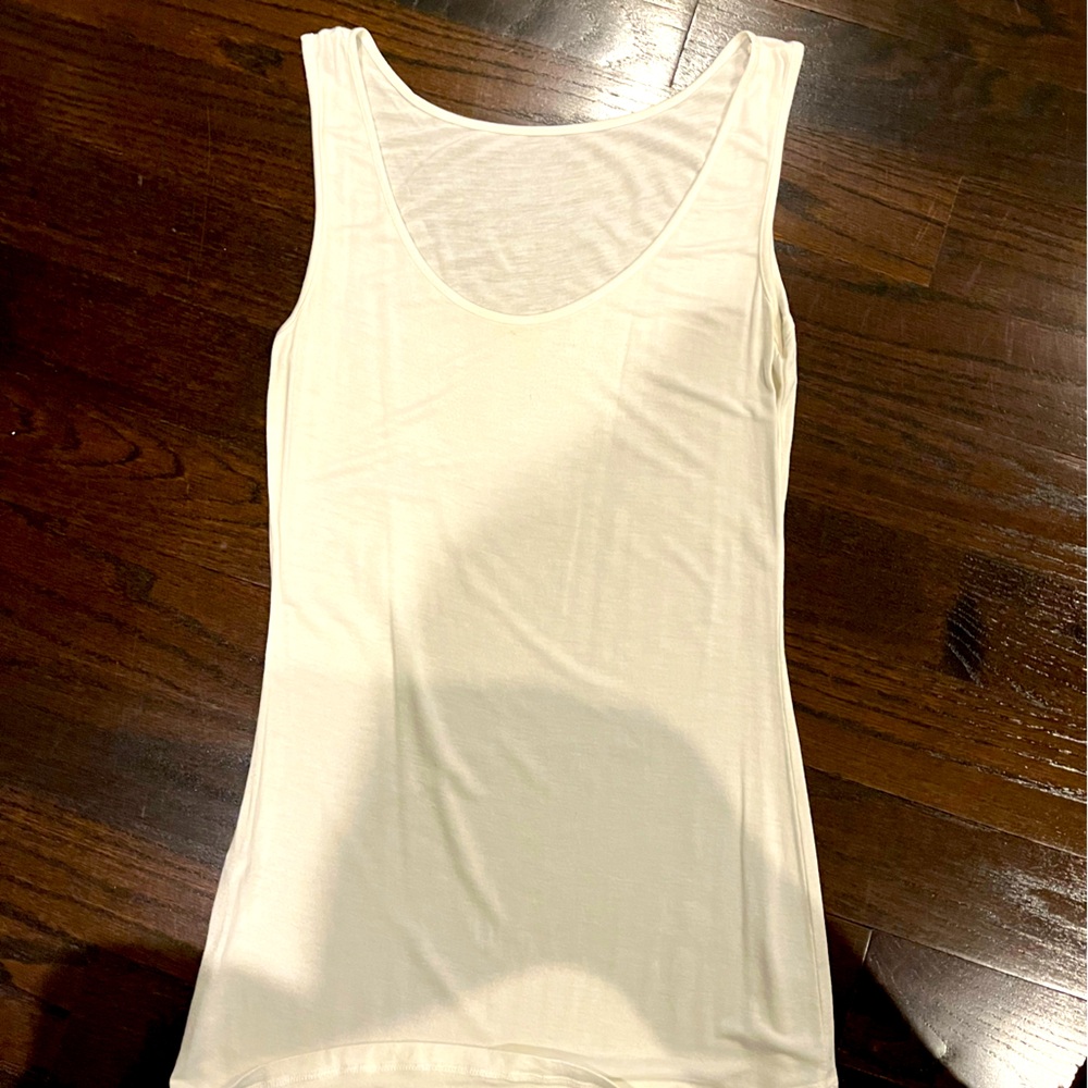 Women's Cream Tank Top